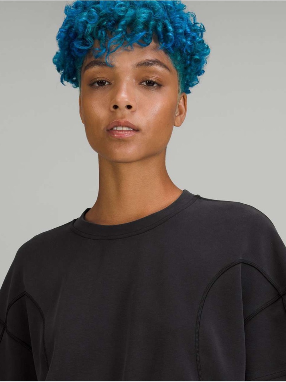 Lululemon Softstreme Gathered T-Shirt in Black